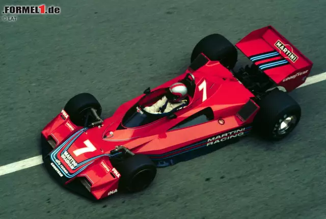 1977 verabschiedete sich Martini wieder von Brabham, nachdem John Watson und Hans-Joachim Stuck das Auto eine Saison lang mit roter Grundierung um die Formel-1-Kurse getragen hatten. Doch das nächste Projekt war schnell gefunden... Foto zur News: 1977 verabschiedete sich Martini wieder von Brabham, nachdem John Watson und Hans-Joachim Stuck das Auto eine Saison lang mit roter Grundierung um die Formel-1-Kurse getragen hatten. Doch das nächste Projekt war schnell gefunden...