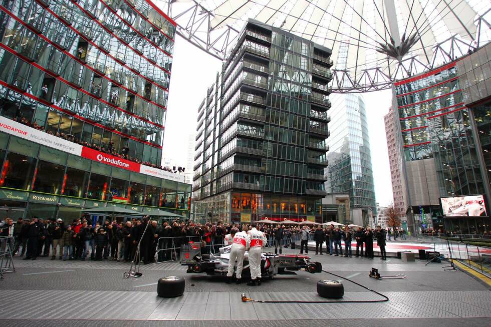 Foto zur News: 2011 launcht McLaren erstmals in Berlin.