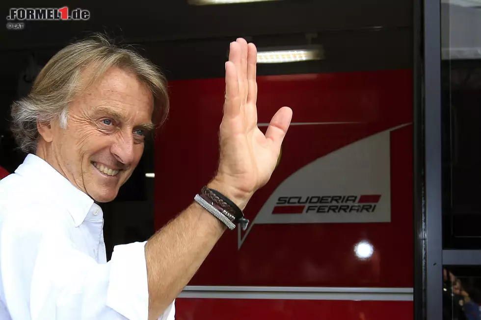 Foto zur News: Arrivederci, Luca! 41 Jahre nach seinem Einstieg nimmt Luca Cordero di Montezemolo seinen Hut bei Ferrari und ist ab sofort nicht mehr Präsident der Traditionsmarke. Mit dem Ausscheiden di Montezemolos endet eine Erfolgsgeschichte, die insgesamt acht Fahrer- und elf Konstrukteurstitel beinhaltet.