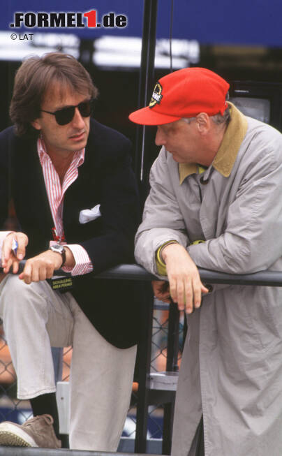 Foto zur News: Doch mit di Montezemolo kehrte der Erfolg nach Maranello zurück: 1974 holten Niki Lauda und Clay Regazzoni drei Siege und zwei Vizemeisterschaften für die Scuderia, und der Italiener wurde daraufhin zum Leiter aller Rennsportaktivitäten von Konzernmutter Fiat ernannt.