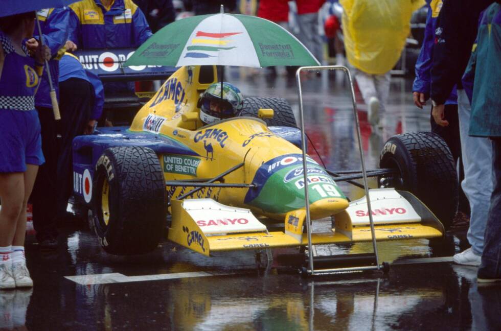 Foto zur News: Benetton war 1991 das erste Team, das nachzog, unter der technischen Regie von John Barnard und Mike Coughlan. Am Steuer des B191 unter anderem ein gewisser Michael Schumacher.