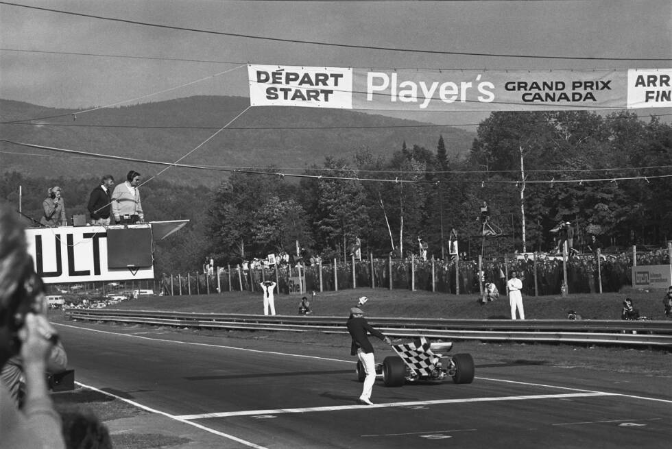 Foto zur News: 1970 kehrt die Formel 1 ein zweites und letztes Mal nach Mont-Tremblant zurück. Das Rennen gewinnt ausgerechnet Ickx, der bei der Premiere in Quebec noch einen schweren Unfall gehabt hatte. Großer Jubel kommt bei diesem Grand Prix allerdings nicht auf, nur zwei Wochen zuvor war Jochen Rindt in Monza tödlich verunglückt.