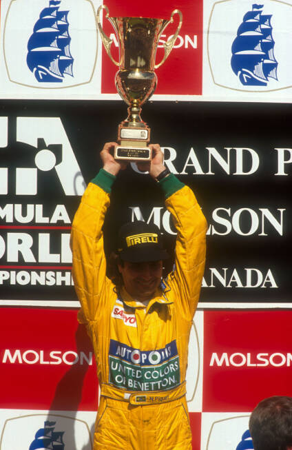 Foto zur News: Sennas Landsmann Piquet macht sich 1991 zum damals erfolgreichsten Fahrer in Montreal. Der Brasilianer ist der erste Formel-1-Pilot, der dreimal in Kanada gewinnen kann. Gleichzeitig ist es der letzte Grand-Prix-Sieg in der Karriere des dreimaligen Weltmeisters. Sein Sieg kommt allerdings auf äußerste kuriose Art und Weise zu Stande...