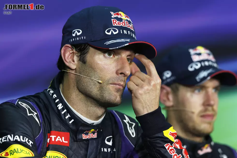 Nach dem Rennen herrscht zwischen den beiden Red-Bull-Fahrern Eiszeit. Webber sagt: "Es hat jeder gesehen, was da draußen passiert ist." Vettel entschuldigt sich zuerst, rudert aber ein paar Tage später zurück: "Ich würde es wieder genauso machen." Viele Beobachter finden: Zum ersten Mal hat der sonst sympathische Deutsche sein zweites Gesicht gezeigt. Foto zur News: Nach dem Rennen herrscht zwischen den beiden Red-Bull-Fahrern Eiszeit. Webber sagt: "Es hat jeder gesehen, was da draußen passiert ist." Vettel entschuldigt sich zuerst, rudert aber ein paar Tage später zurück: "Ich würde es wieder genauso machen." Viele Beobachter finden: Zum ersten Mal hat der sonst sympathische Deutsche sein zweites Gesicht gezeigt.