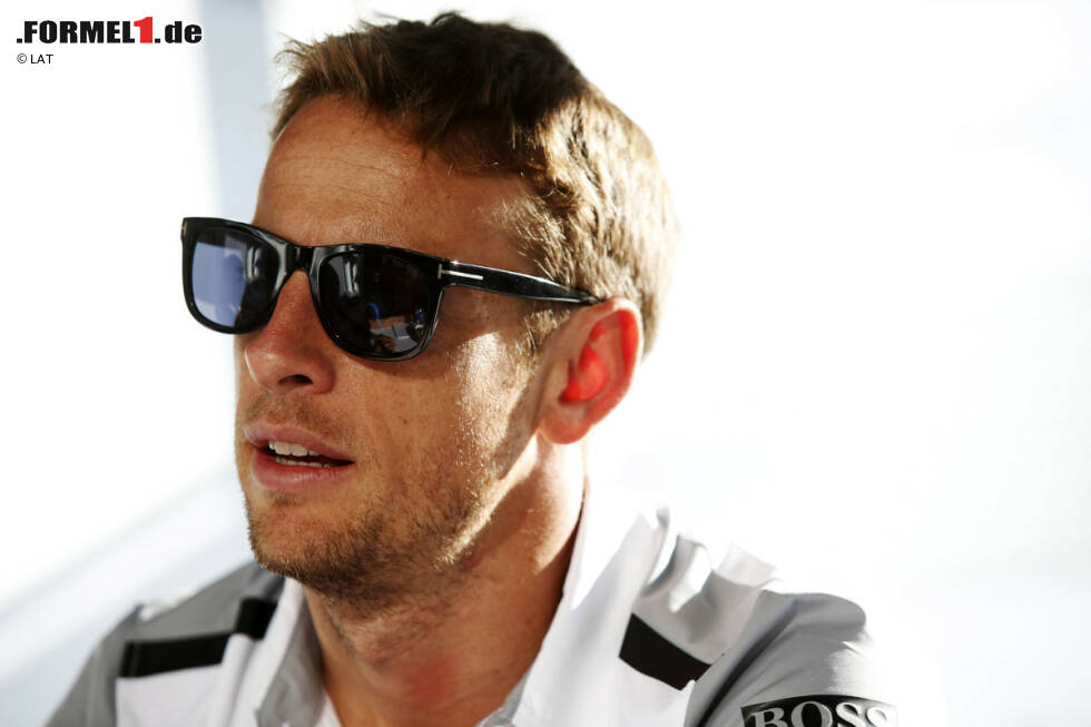 Foto zur News: Jenson Button (McLaren): &quot;Super, endlich positive Nachrichten über den Zustand von Michael zu kriegen. Kämpfe weiter, Michael!&quot;