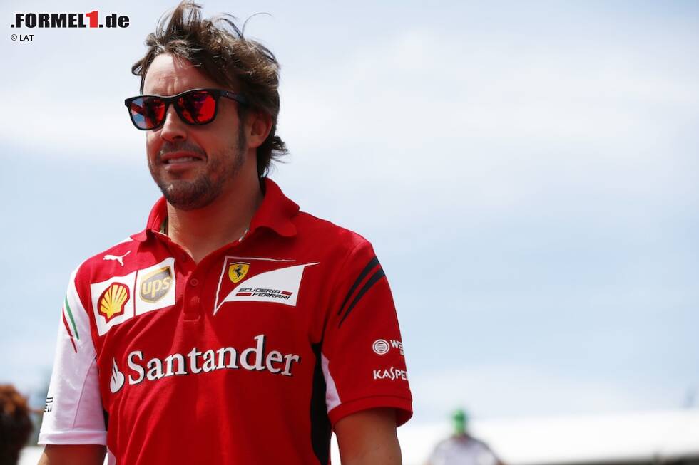 Foto zur News: Fernando Alonso (Ferrari): &quot;Ein guter Start in diese Woche mit den Neuigkeiten über Michael! Ich freue mich sehr, dass es mit ihm in eine gute Richtung geht! Kämpfe weiter, Michael!&quot;