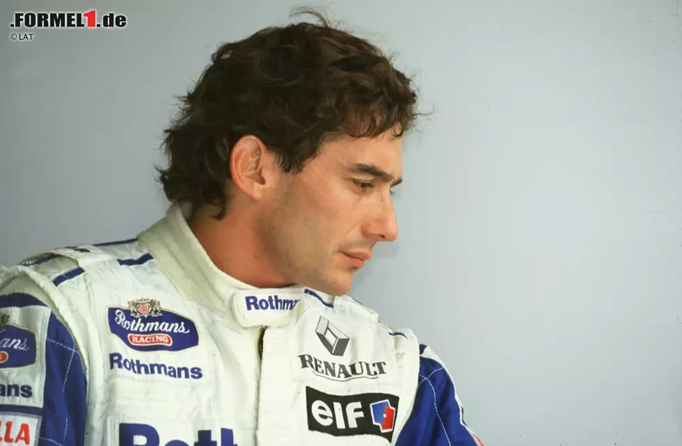 Adrian Newey: "Er kam zu Williams in dem Glauben, das beste Auto zu haben und stand immer noch mit null Punkten da. Unser Auto stand bei allen drei Rennen auf der Pole-Position, aber das hatten wir ausschließlich Ayrton zu verdanken. Kein anderer Fahrer hätte das mit diesem Auto geschafft." (auto motor und sport) Foto zur News: Adrian Newey: "Er kam zu Williams in dem Glauben, das beste Auto zu haben und stand immer noch mit null Punkten da. Unser Auto stand bei allen drei Rennen auf der Pole-Position, aber das hatten wir ausschließlich Ayrton zu verdanken. Kein anderer Fahrer hätte das mit diesem Auto geschafft." (auto motor und sport)