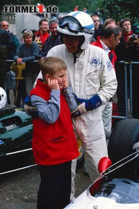 Später förderte Surtees die Karriere seines 1991 geborenen Sohnes Henry. Foto zur News: Später förderte Surtees die Karriere seines 1991 geborenen Sohnes Henry.