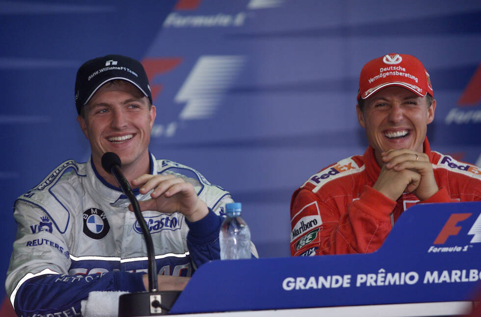 Foto zur News: Und zu guter letzt: Die beiden einzigen Brüder, die es in der Formel 1 zu Doppelsiegen gebracht haben - Ralf (links) und Michael Schumacher
