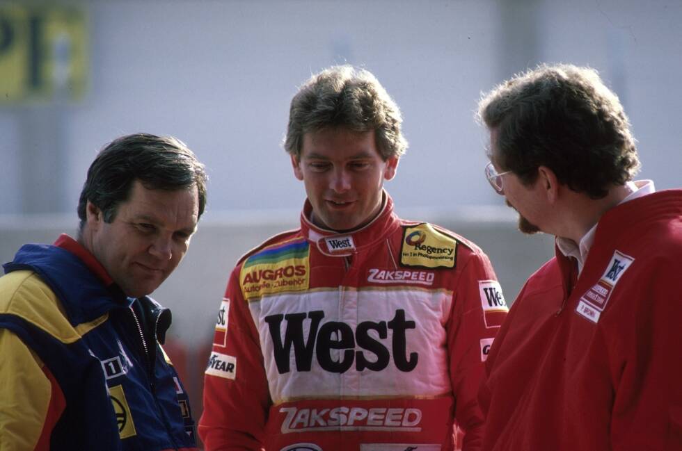 Foto zur News: Jonathan Palmer (Mitte) - 88 Rennen zwischen 1983 und 1989
