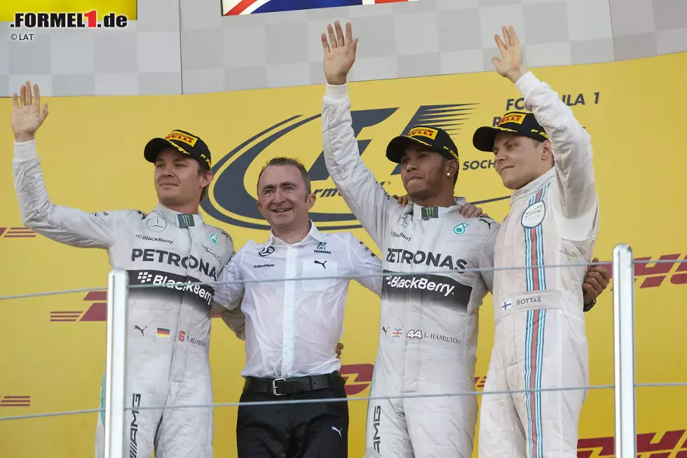 Marca (Spanien): "Hamilton nimmt Anlauf. Von der ersten Runde an stand dem Briten das Rennen gut zu Gesicht, der Spaziergang begann. Rosberg setzte bei seiner Aufholjagd alles auf eine Karte, Bottas war der Gast auf der Mercedes-Party." Foto zur News: Marca (Spanien): "Hamilton nimmt Anlauf. Von der ersten Runde an stand dem Briten das Rennen gut zu Gesicht, der Spaziergang begann. Rosberg setzte bei seiner Aufholjagd alles auf eine Karte, Bottas war der Gast auf der Mercedes-Party."