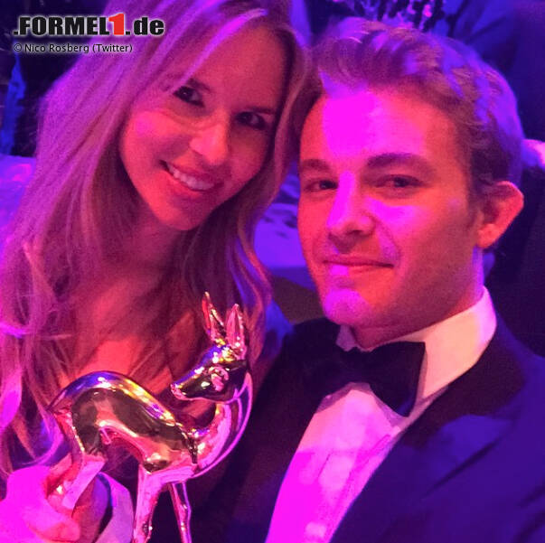 Foto zur News: B wie Bambi: Das goldene Reh bekam Rosberg schon vor dem WM-Pokal für sein überragendes Jahr.