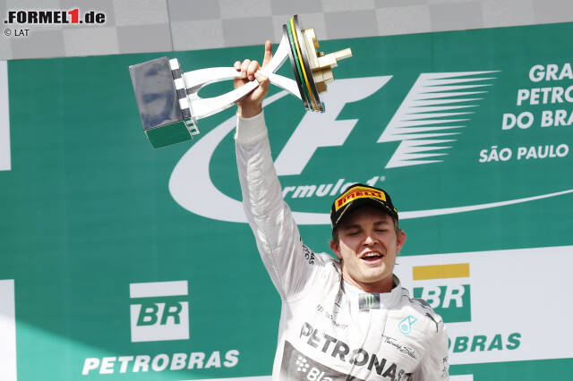 Foto zur News: The Guardian (England): "Rosberg gewinnt und sorgt für den Abu-Dhabi-Showdown. Hamilton ist noch immer der Favorit auf den Titel, der nun mit den umstrittenen doppelten Punkten entschieden wird. Er verdient ihn ohne Zweifel, denn er führt nach Rennsiegen noch immer mit 10:5."
