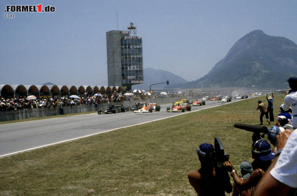 Foto zur News: 1978 wechselt das Rennen erstmals nach Rio de Janeiro. Auf dem Kurs, der später nach Weltmeister Nelson Piquet benannt wird, ist es erneut Reutemann, der die Konkurrenz in Schach hält. Lokalheld Emerson Fittipaldi fehlen am Ende fast 50 Sekunden auf den Sieger, doch es ist der erste Podestplatz für sein eigenes Fittipaldi-Team. Doch nach nur einem Grand Prix ist wieder Schluss für Rio: Es geht wieder nach Sao Paulo.