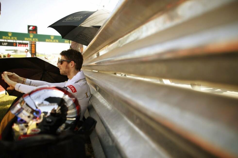 Foto zur News: Romain Grosjean (Lotus): &quot;Das erste Mal als ich 2012 herumgelaufen bin, dachte ich: &#039;Wow!&#039;. Es ist ein ausbalancierter Kurs, du benötigst nicht eine spezielle Komponente am Auto, damit alles gut läuft. Im ersten Jahr war die Herausforderung Grip zu finden, und wir haben dasselbe auch im vergangenen Jahr gesehen. In diesem Jahr sollte es uns helfen, dass das Rennen ein bisschen früher stattfindet, aber wir wollen immer mehr Grip.&quot;