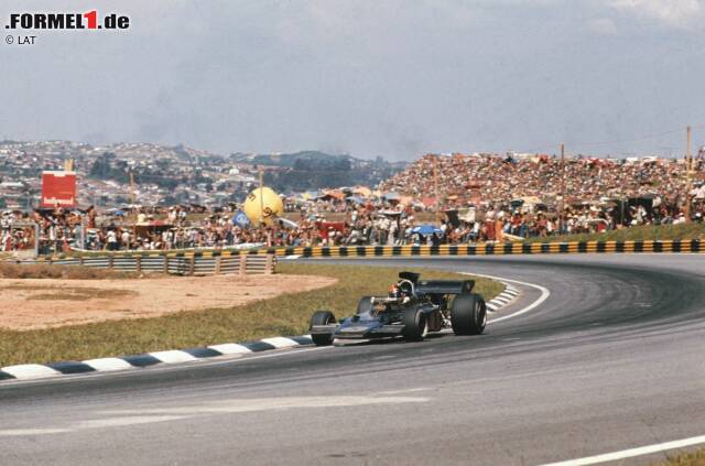 Foto zur News: An diesem Wochenende geht der 42. Grand Prix von Brasilien über die Bühne. Zum 32. Mal wird er in Interlagos, Sao Paulo ausgetragen. Das erste zur Formel-1-Weltmeisterschaft zählende Rennen auf dieser Strecke fand 1973 statt, damals noch auf der 7,96 Kilometer langen Variante, und wurde von Lokalmatador Emerson Fittipaldi gewonnen.