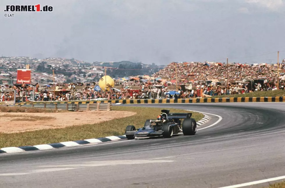 Foto zur News: An diesem Wochenende geht der 42. Grand Prix von Brasilien über die Bühne. Zum 32. Mal wird er in Interlagos, Sao Paulo ausgetragen. Das erste zur Formel-1-Weltmeisterschaft zählende Rennen auf dieser Strecke fand 1973 statt, damals noch auf der 7,96 Kilometer langen Variante, und wurde von Lokalmatador Emerson Fittipaldi gewonnen.