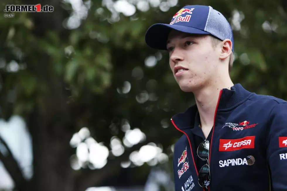 ... Daniil Kwjat aus Ufa, der sich mit Platz neun bei seinem Debüt in Melbourne 2014 zum jüngsten Punktgewinner aller Zeiten machte. Foto zur News: ... Daniil Kwjat aus Ufa, der sich mit Platz neun bei seinem Debüt in Melbourne 2014 zum jüngsten Punktgewinner aller Zeiten machte.