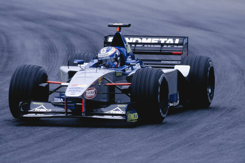 Foto zur News: Auch Stephane Sarrazin bekam nur eine Chance in der Königsklasse. Den Grand Prix von Brasilien 1999 konnte er mit gebrochenem Frontflügel jedoch nicht beenden. Den einen Einsatz fuhr er für Minardi. Da er auf eine Verpflichtung bei Prost hoffte, verspielte er allerdings die Chance auf weitere Formel-1-Einsätze.
