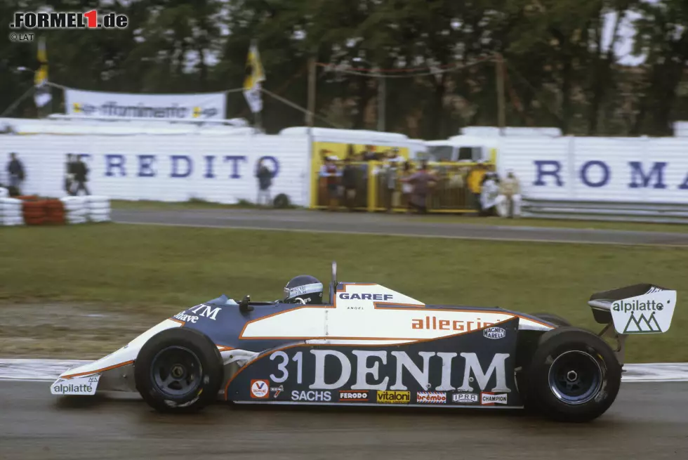Miguel Angel Guerra konnte sich in der südamerikanischen Super-Touring-Car-Meisterschaft einen Namen machen und war vor seinem einzigen Formel-1-Auftritt auch schon der Formel 2 unterwegs. In Imola 1981 kam er allerdings nicht weit: Schon in der Anfangsphase des Rennens kollidierte er mit einem Kollegen, zerlegte seinen Osella an der Mauer und brach sich seinen Knöchel doppelt. Foto zur News: Miguel Angel Guerra konnte sich in der südamerikanischen Super-Touring-Car-Meisterschaft einen Namen machen und war vor seinem einzigen Formel-1-Auftritt auch schon der Formel 2 unterwegs. In Imola 1981 kam er allerdings nicht weit: Schon in der Anfangsphase des Rennens kollidierte er mit einem Kollegen, zerlegte seinen Osella an der Mauer und brach sich seinen Knöchel doppelt.