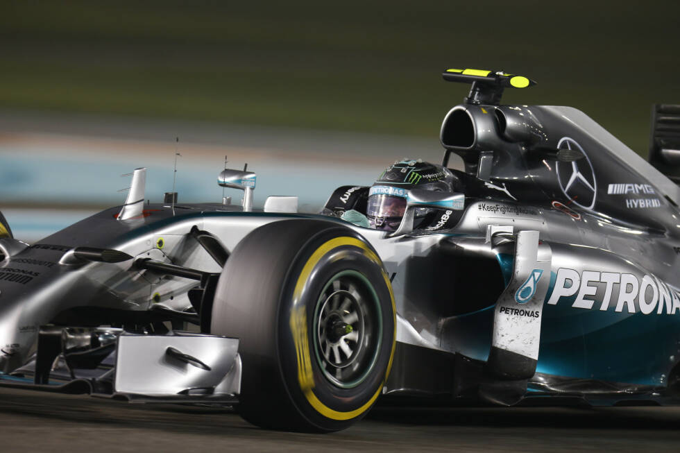 Foto zur News: Rosberg gibt indes den tapferen Kämpfer: &quot;Komm an die Box, zu viele Probleme&quot;, funkt Renningenieur Tony Ross in der vorletzten Runde. Aber der Deutsche verneint: &quot;Ich will ins Ziel fahren!&quot; Letztendlich als 14., mit einer Runde Rückstand.