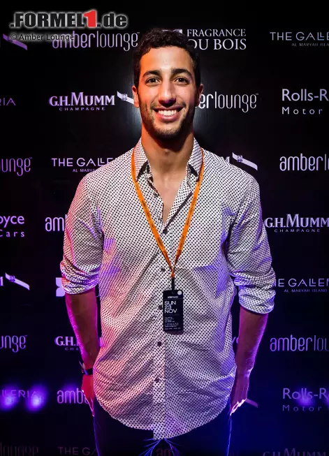 Foto zur News: ...aber auch Daniel Ricciardo ließ sich 2014 blicken.