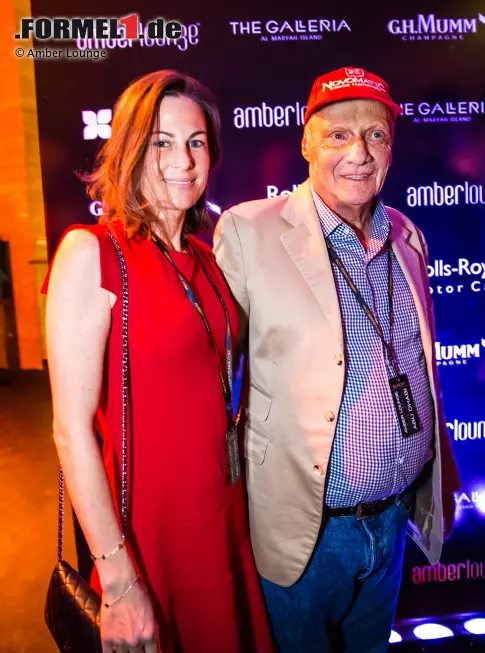 Foto zur News: ...hier Niki Lauda mit Ehefrau Birgit.