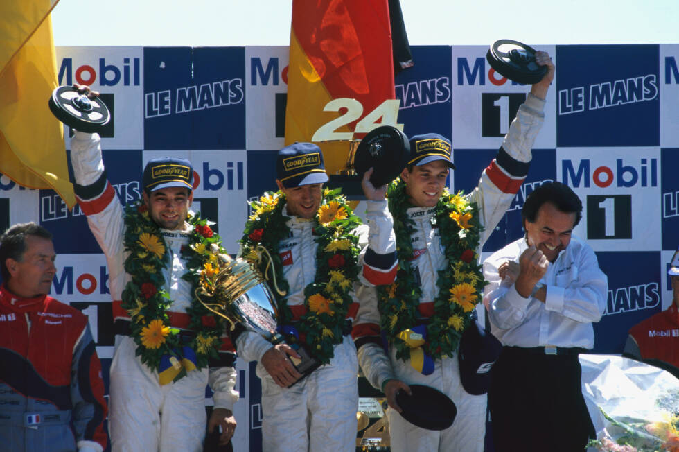 Foto zur News: ...die 24 Stunden von Le Mans gewinnt! Und sich so mit 22 Jahren bis heute zum jüngsten Sieger des Klassikers an der Sarthe krönt. Auch in der Formel 1...