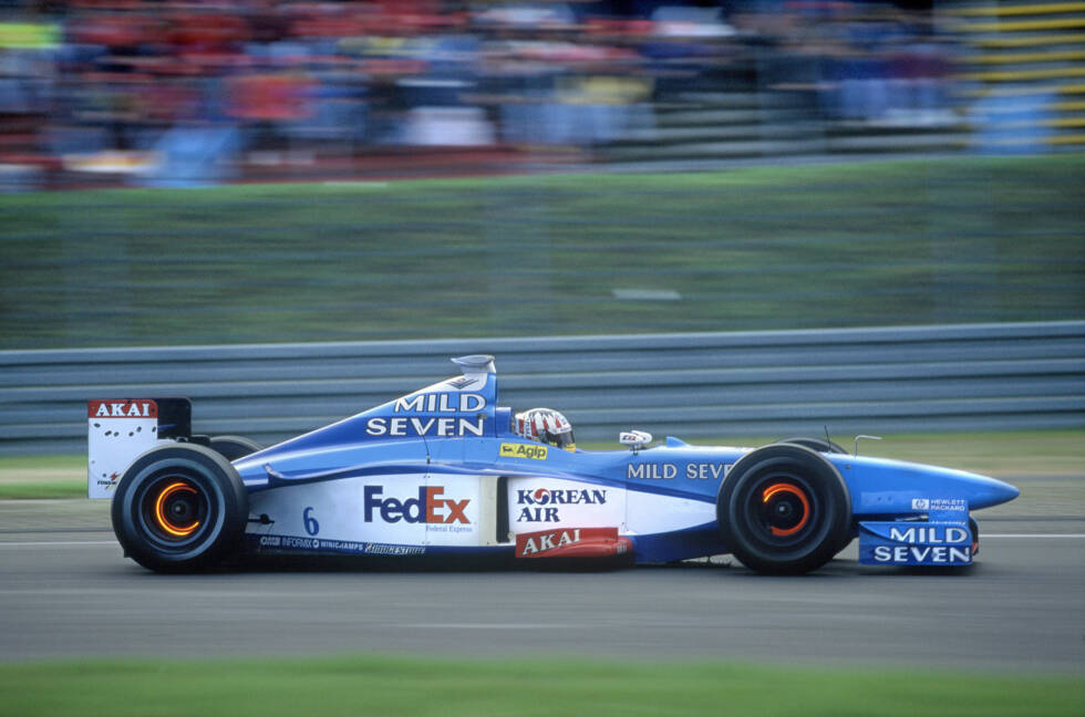 Foto zur News: ...des Alex Wurz scheint 1998 weiterzugehen: Er wird von Benetton als Teamkollege von Giancarlo Fisichella verpflichtet und legt sich gleich zu Saisonbeginn mit...