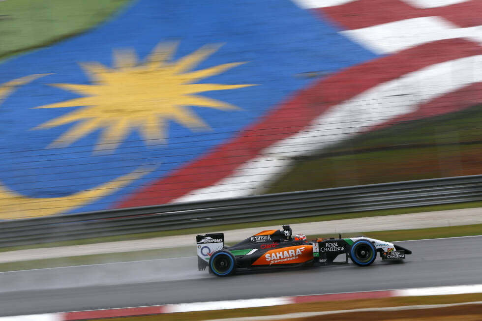 Foto zur News: Von allen Fahrern, die mehr als einmal in Malaysia gefahren sind, haben nur Nico Hülkenberg und Lewis Hamilton bei jedem Rennen gepunktet. Hülkenberg fuhr bei allen seiner vier Starts in die Top 10, Hamilton nahm bei jedem seiner acht Auftritte WM-Punkte mit.