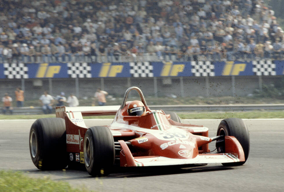 Foto zur News: 1979: Alfa Romeo tritt nach 28 Jahren wieder als Werksteam an. Der 177 ist jedoch enorm unzuverlässig und kommt nur zweimal ins Ziel. Dem Kundenteam Brabham ergeht es nicht besser: Niki Lauda erreicht ebenfalls nur zweimal das Ziel und wirft genervt vor Saisonende das Handtuch.

Beste Platzierung Werksteam: 12.
Beste Platzierung Kundenteam: 4.
