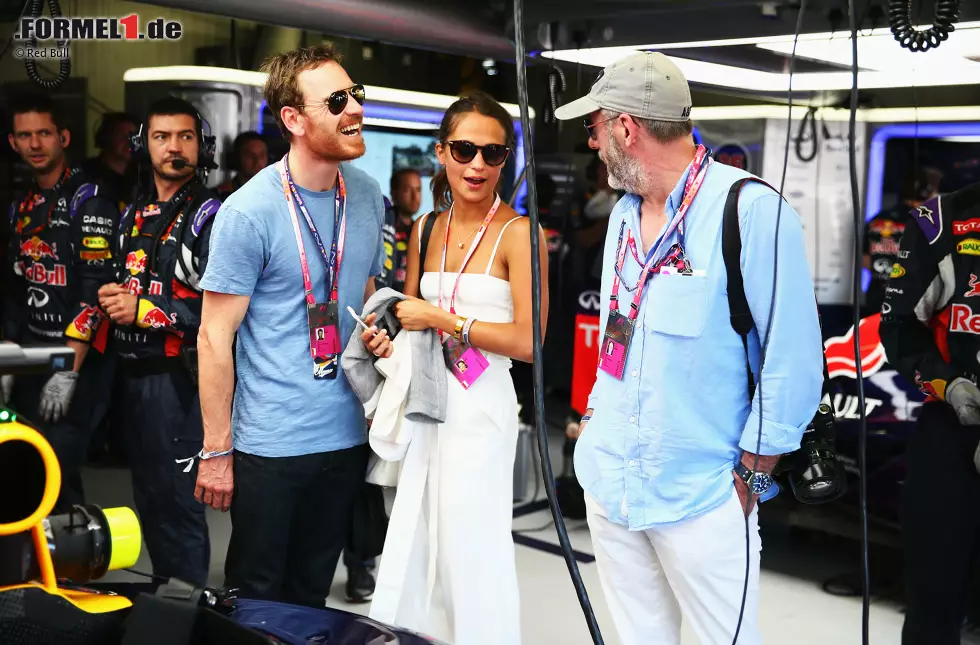 Die Schauspieler Michael Fassbender ("X-Men"), Alicia Vikander ("Anna Karenina") und Liam Cunningham ("Game of Thrones"). Foto zur News: Die Schauspieler Michael Fassbender ("X-Men"), Alicia Vikander ("Anna Karenina") und Liam Cunningham ("Game of Thrones").