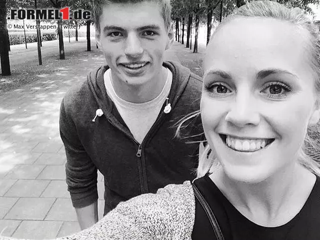 Junge Liebe: Max Verstappen postet auf Twitter ein Foto von sich mit Mikaela Ahlin-Kottulinsky, einer schwedischen Rennfahrerin aus dem Audi-TT-Cup. Er ist 17, sie 22. Aber das ist den beiden egal: "Seit dem ersten Moment, in dem wir uns getroffen haben, hast du mir ein großes Lächeln in mein Gesicht gezaubert", offenbart sich Verstappen. Foto zur News: Junge Liebe: Max Verstappen postet auf Twitter ein Foto von sich mit Mikaela Ahlin-Kottulinsky, einer schwedischen Rennfahrerin aus dem Audi-TT-Cup. Er ist 17, sie 22. Aber das ist den beiden egal: "Seit dem ersten Moment, in dem wir uns getroffen haben, hast du mir ein großes Lächeln in mein Gesicht gezaubert", offenbart sich Verstappen.