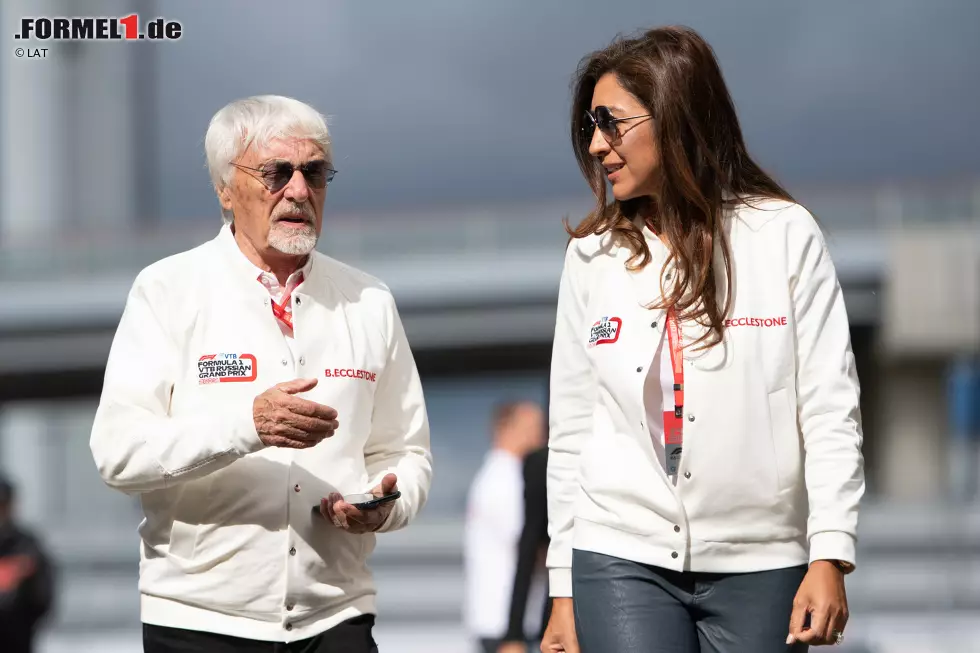 Foto zur News: Bernie Ecclestone und die Frauen: Die Jahre in dieser teilweise pikanten, manchmal amüsanten und gelegentlich tränenreichen Angelegenheit lesen sich wie eine Geschichte aus einer Vorabend-Telenovela. Die umstrittene, vom Zampano aber gelobte Tom-Bower-Biographie &quot;No Angel: The Secret Life of Bernie Ecclestone&quot; gibt Einblicke in das Liebes- und Familienleben eines Mannes, der eigentlich nur seine Arbeit liebt. Oder etwa doch nicht?