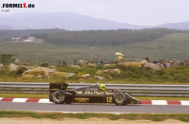 Estoril 1985 Der erste Formel1Sieg von Ayrton Senna