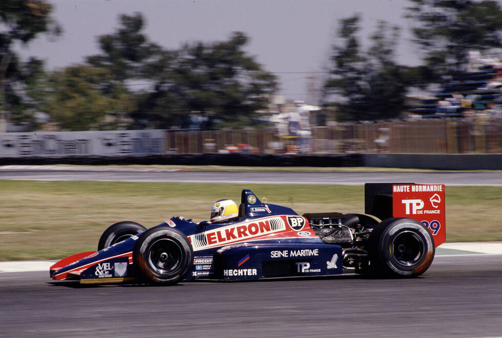 Foto zur News: Platz 3 - Yannick Dalmas: Wie Lotterer und Pescarolo ist auch Yannick Dalmas nicht in erster Linie wegen seiner Erfolge in der Formel 1 bekannt, wo er zwischen 1987 und 1994 49 Mal mit mäßigem Erfolg an den Start geht.