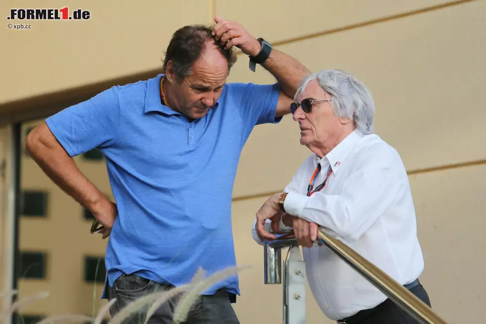 Auf Jobsuche? Gerhard Berger entflieht seinem neuen Leben als Jungvater und stattet der Formel 1 mal wieder einen Besuch ab. Bernie Ecclestone würde ihn nur zu gern in permanenter Funktion im Paddock sehen. Foto zur News: Auf Jobsuche? Gerhard Berger entflieht seinem neuen Leben als Jungvater und stattet der Formel 1 mal wieder einen Besuch ab. Bernie Ecclestone würde ihn nur zu gern in permanenter Funktion im Paddock sehen.