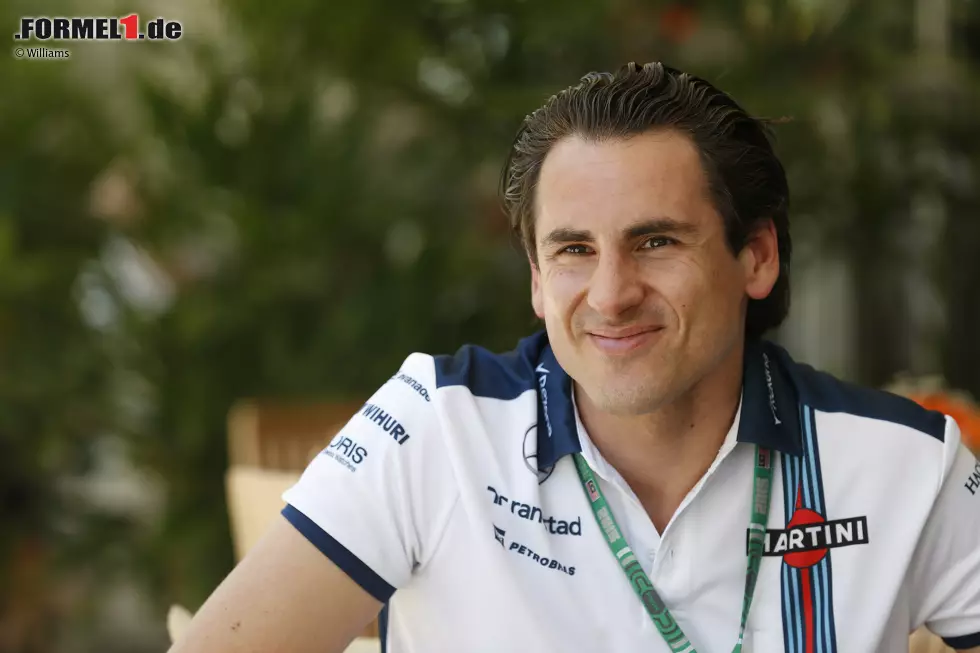 Foto zur News: Adrian Sutil hat zwar von Sauber noch immer kein Geld für den Vertragsbruch gesehen, aber zumindest hat er jetzt wieder einen Job: als Ersatzfahrer bei Frank Williams - was Susie Wolff gewaltig stinkt.