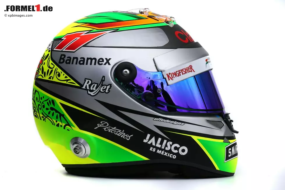Foto zur News: Sergio Perez (Force India)