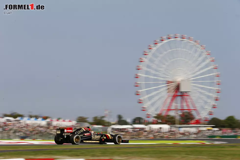 Pastor Maldonado (Lotus): "Es gibt so viele Highlights. Als ich 2011 zum ersten Mal in Suzuka gefahren bin, war das eine große Sache für mich. Ich wusste, dass sich noch so viel Zeit finden könnte. Das lag an den Kurven, die man beim ersten Mal nie zu 100 Prozent erwischt. So sollten Strecken sein! Die 130R ist noch immer eine Herausforderung, auch wenn sie mittlerweile mit Vollgas geht." Foto zur News: Pastor Maldonado (Lotus): "Es gibt so viele Highlights. Als ich 2011 zum ersten Mal in Suzuka gefahren bin, war das eine große Sache für mich. Ich wusste, dass sich noch so viel Zeit finden könnte. Das lag an den Kurven, die man beim ersten Mal nie zu 100 Prozent erwischt. So sollten Strecken sein! Die 130R ist noch immer eine Herausforderung, auch wenn sie mittlerweile mit Vollgas geht."