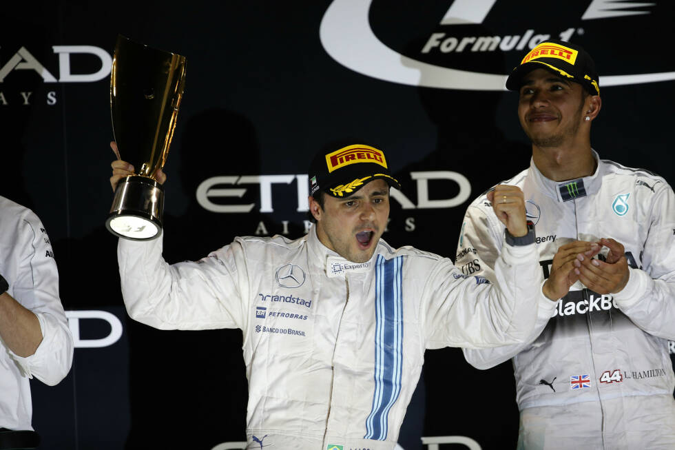 Foto zur News: Felipe Massa ist der einzige Fahrer im Starterfeld, der bisher bei jedem seiner Rennen in Abu Dhabi punktete. Der Brasilianer verpasste das erste Rennen und wurde seitdem Zehnter, Fünfter, Siebter, Achter (jeweils für Ferrari) und im vergangenen Jahr im Williams Zweiter.