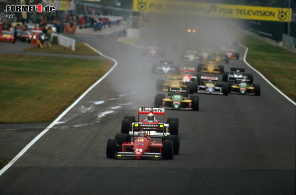 Foto zur News: Von den 30 bisher ausgetragenen Auflagen des Grand Prix von Japan fanden vier in Fuji (1976, 1977, 2007 und 2008) und 26 in Suzuka statt. Auf der in Form einer Acht angelegten Rennstrecke gastiert die Formel 1 mit Ausnahme von 2007 und 2008 seit 1987 (Foto) Jahr für Jahr.