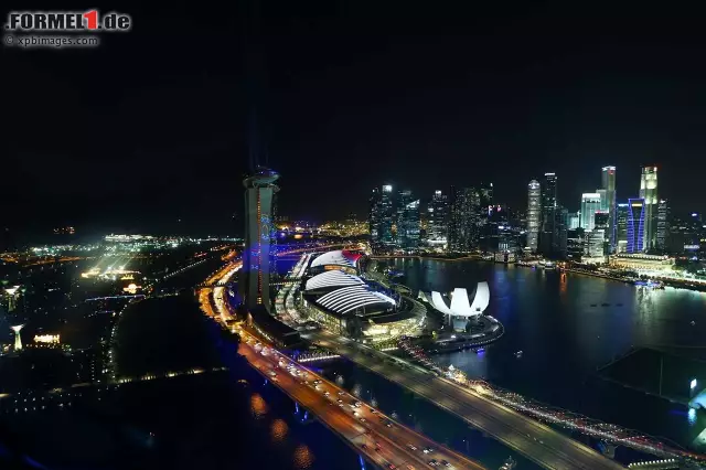 Foto zur News: In diesem Jahr wird der achte Singapur-Grand-Prix in der Formel 1 ausgetragen. Das Rennen kam 2008 in den Kalender und wurde seitdem in jedem Jahr abgehalten.