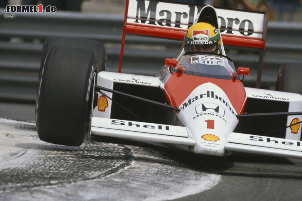 Foto zur News: Ayrton Senna ist der erfolgreichste Fahrer in Monte Carlo. Er siegte sechsmal (1987, 1989, 1990, 1991, 1992 und 1993). Mit 15 Siegen ist McLaren der erfolgreichste Konstrukteur (1984, 1985, 1986, 1988, 1989, 1990, 1991, 1992, 1993, 1998, 2000, 2002, 2005, 2007 und 2008).