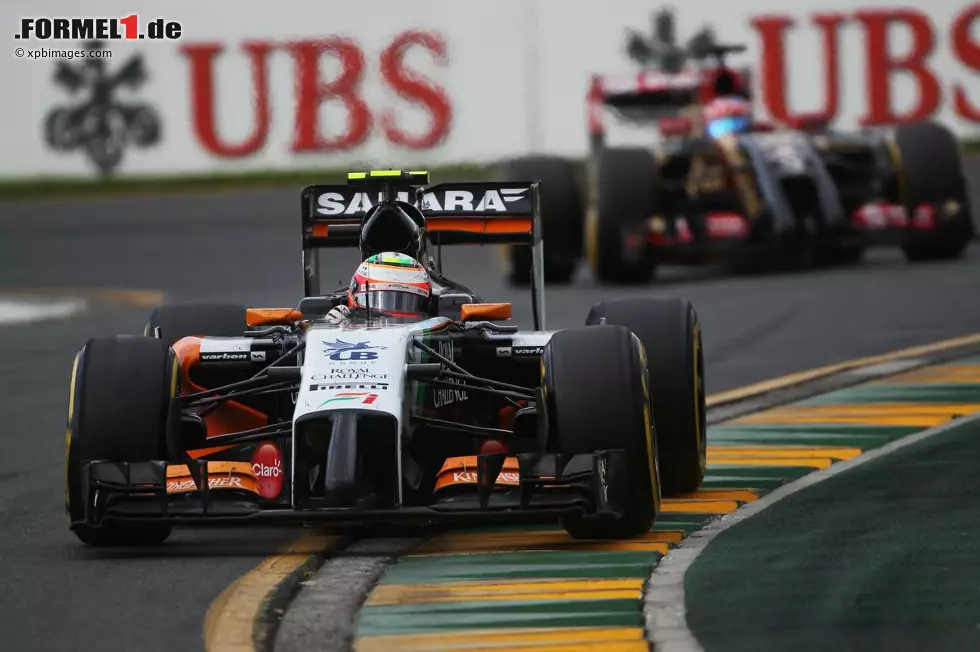 Sergio Perez (Force India): "Es gibt viele schwierige Kurven und es ist nicht einfach, eine perfekte Runde hinzubekommen. Kurve 1 ist technisch anspruchsvoll und schwierig, denn man sieht den Scheitelpunkt nicht richtig. Wenn man diese Kurve richtig erwischt, ist das ein tolles Gefühl." Foto zur News: Sergio Perez (Force India): "Es gibt viele schwierige Kurven und es ist nicht einfach, eine perfekte Runde hinzubekommen. Kurve 1 ist technisch anspruchsvoll und schwierig, denn man sieht den Scheitelpunkt nicht richtig. Wenn man diese Kurve richtig erwischt, ist das ein tolles Gefühl."