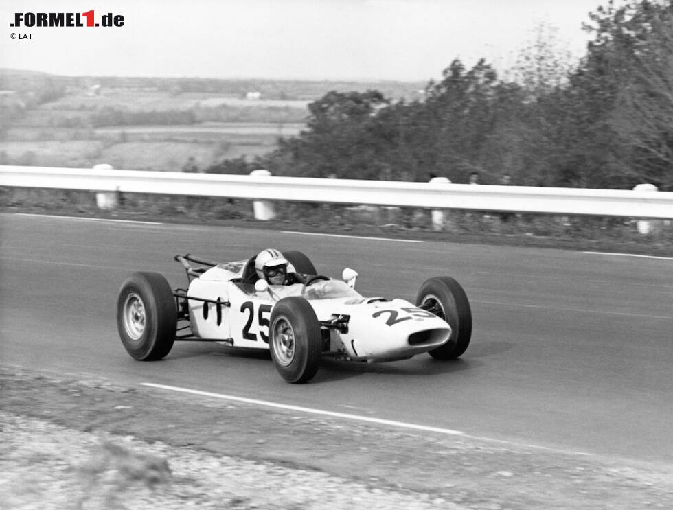 Foto zur News: 1964: Der Honda RA271 von Ronnie Bucknum, der erste von Honda in der Formel 1 eingesetzte V12.