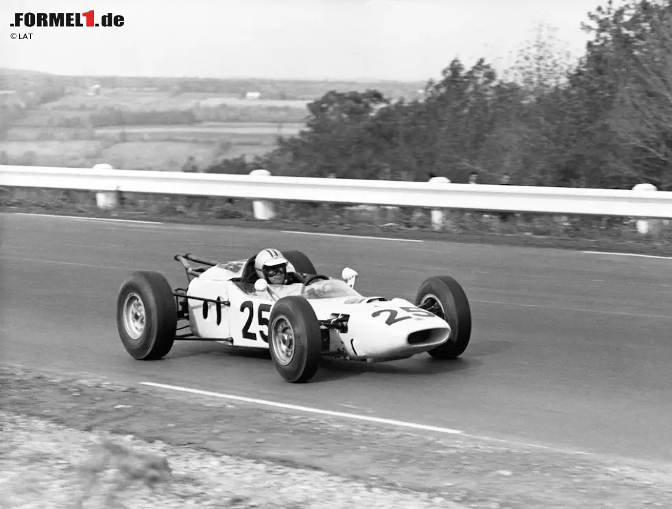 Foto zur News: 1964: Der Honda RA271 von Ronnie Bucknum, der erste von Honda in der Formel 1 eingesetzte V12.