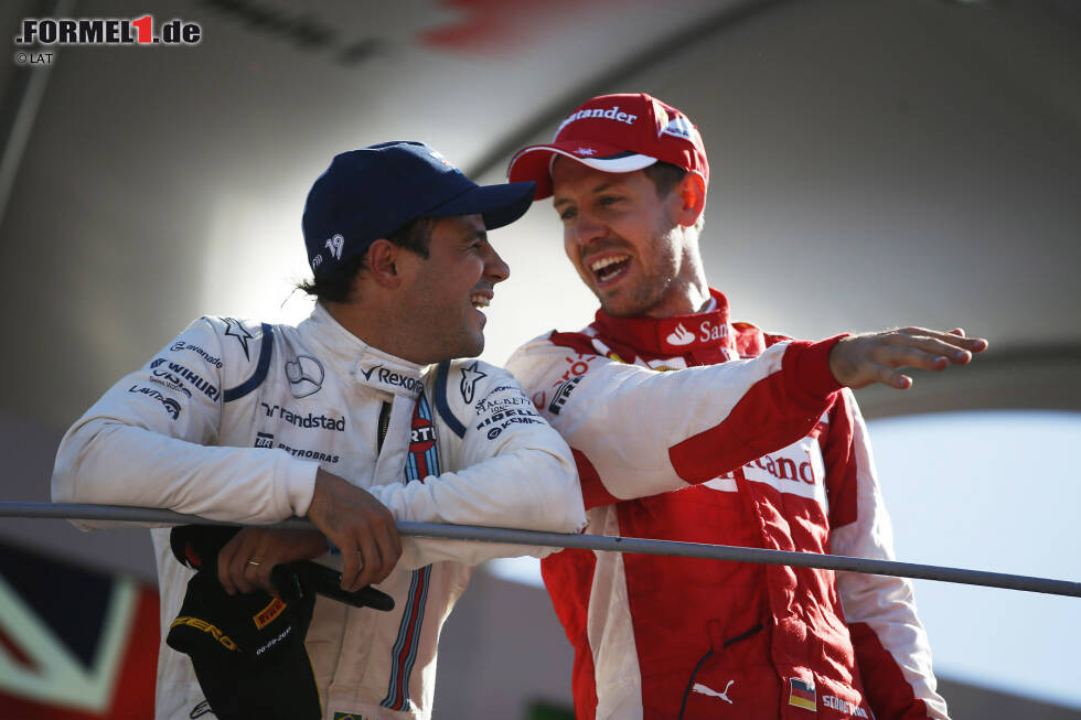 Foto zur News: &quot;Er ist ein wirklich netter Typ, wirklich lustig,&quot; verrät Sebastian Vettel. &quot;Es ist schade zu sehen, dass er geht. Er wird vermisst werden. Ich wünsche ihm alles Gute, für was auch immer er sich in der Zukunft entscheiden wird. Neben seinem Talent und der Geschwindigkeit auf der Strecke, ist er ein großartiger Typ.&quot;
