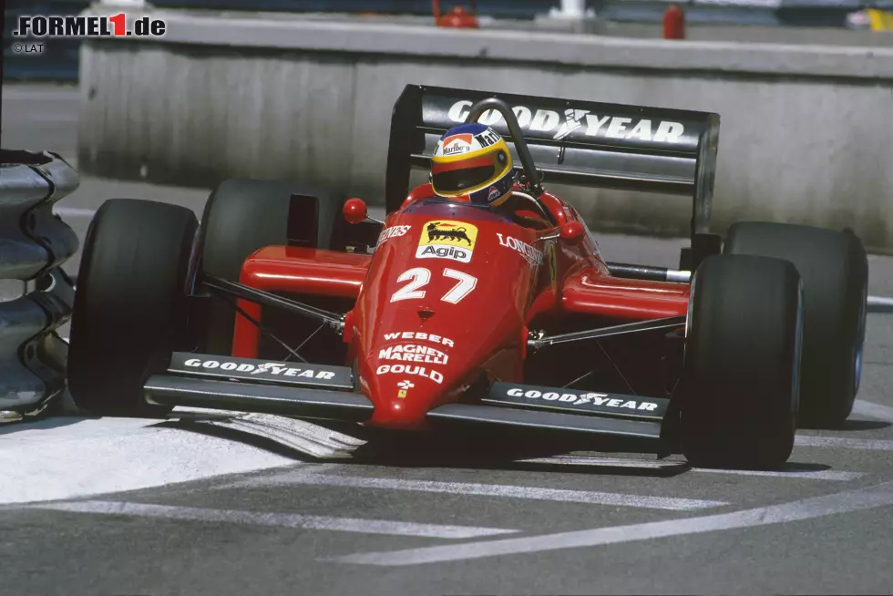 Der italienische Pilot im italienischen Traditionsteam siegte 1984 in Belgien, holte weitere Erfolge 1985 in Kanada und auf dem Nürburgring. In seinem zweiten Jahr bei der Scuderia wurde der Vizeweltmeister hinter Alain Prost (McLaren). Foto zur News: Der italienische Pilot im italienischen Traditionsteam siegte 1984 in Belgien, holte weitere Erfolge 1985 in Kanada und auf dem Nürburgring. In seinem zweiten Jahr bei der Scuderia wurde der Vizeweltmeister hinter Alain Prost (McLaren).
