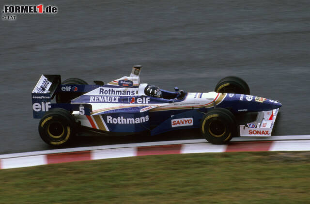 Foto zur News: Platz 9: Williams-Renault FW18 (Siegquote: 75 Prozent, Saison: 1996)